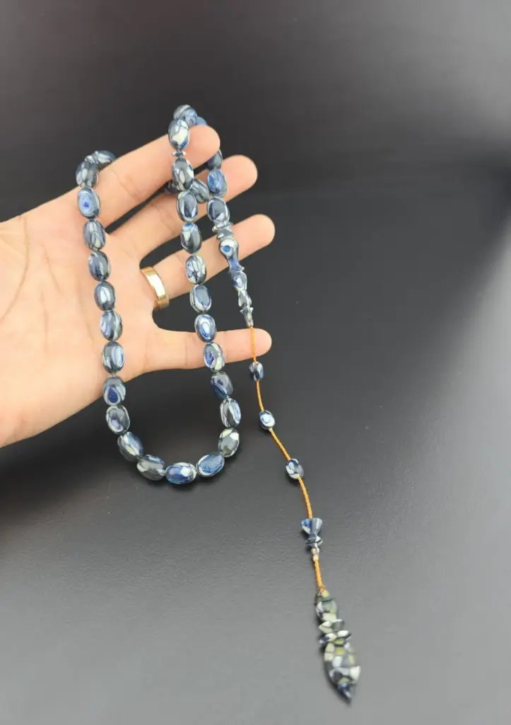 Diver Master Signed 1st Class Workmanship French Galalith Rosary - 3