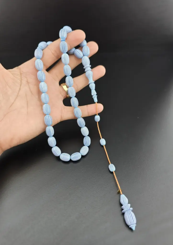 To Diver Master Signed 1st Class Workmanship – French Galalith Rosary - 2