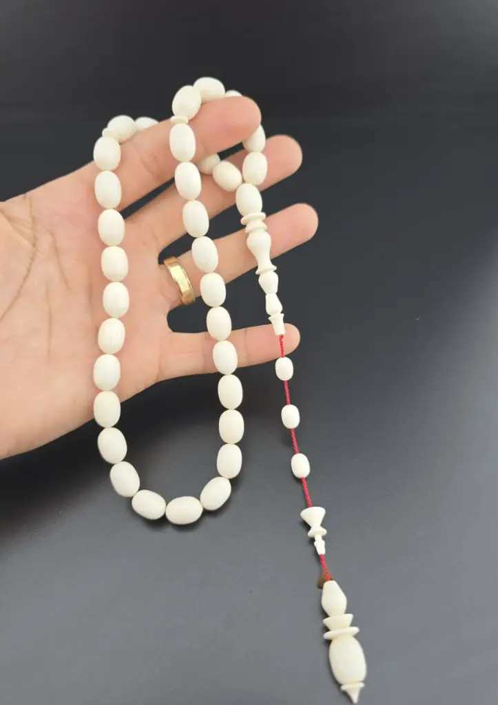 To Diver Master Signed 1st Class Workmanship – French Galalith Rosary - 3