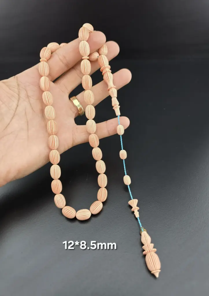 To Diver Master Signed 1st Class Workmanship – French Galalith Rosary - 7