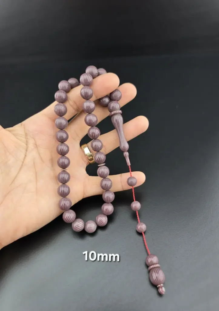 To Diver Master Signed 1st Class Workmanship – French Galalith Rosary - 10