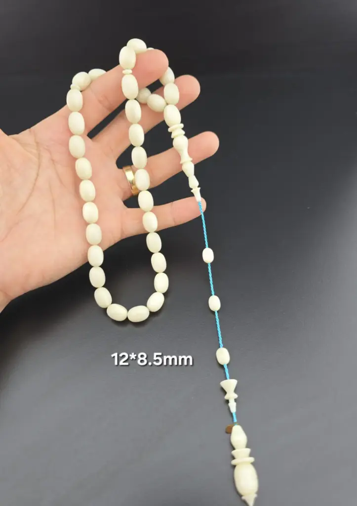 To Diver Master Signed 1st Class Workmanship – French Galalith Rosary - 11