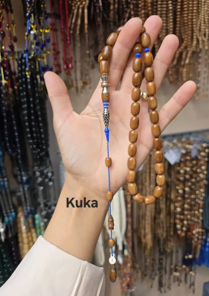 Ercan Şener Usta Signed Imam Silver Nakkaş KukaRosaries Size : 12*8mm